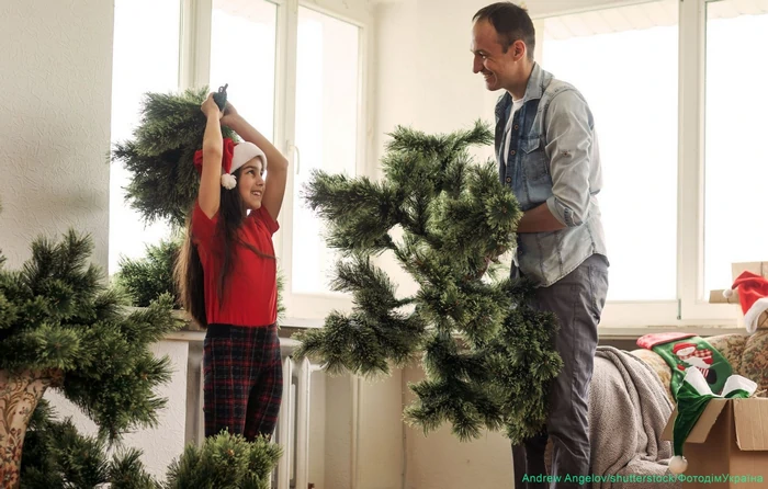 dirbtinė Kalėdų eglutė